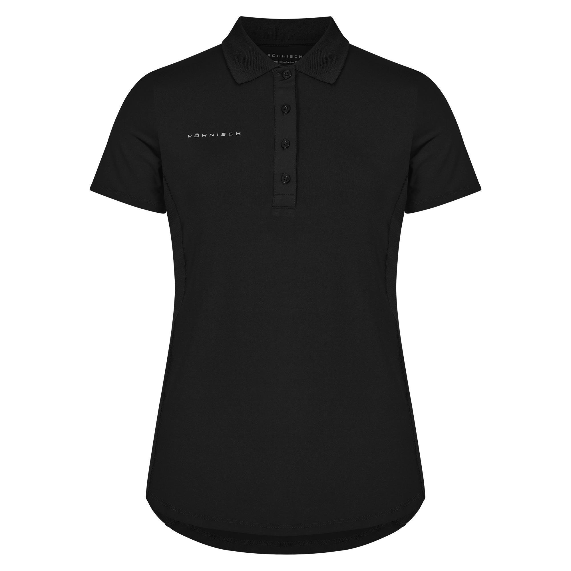 Rohnisch Nicky Ladies Golf Polo Shirt Black